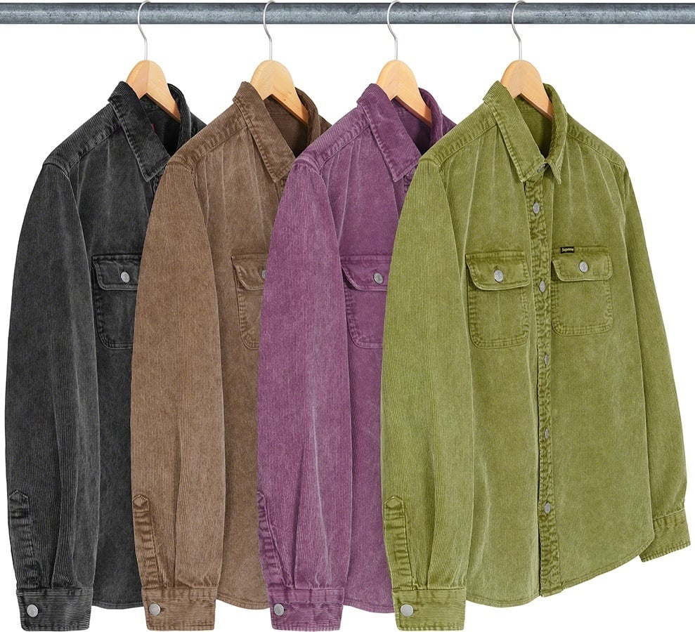Washed Corduroy Shirt